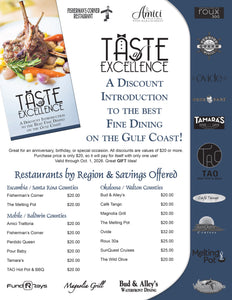 Brown Barge Middle - Taste of Excellence Book 2025-2026