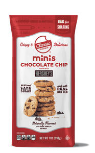 King Middle - Classic Minis Pre-Baked Cookies - Chocolate Chip with Hershey's®