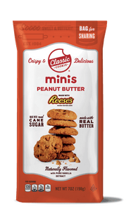 Freeport Learning Center - Classic Minis Pre-Baked Cookies - Peanut Butter with Reese's® Peanut Butter Chips