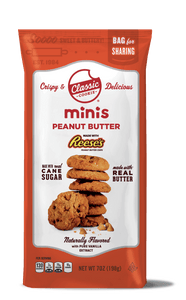 Collier Elementary - Classic Minis Pre-Baked Cookies - Peanut Butter with Reese's® Peanut Butter Chips