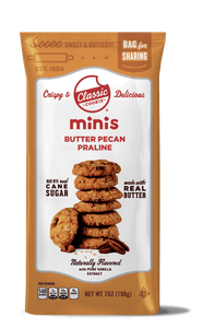 Woodlawn Beach Middle - Classic Minis Pre-Baked Cookies - Butter Pecan Praline
