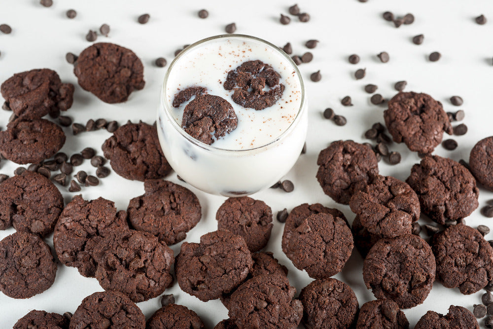 Just 4 - Classic Minis Pre-Baked Cookies - Double Chocolate Brownie with Hershey's®