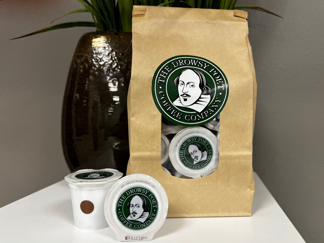 Just 4 - Drowsy Poet Coffee - COLOMBIAN SINGLE-SERVE PODS